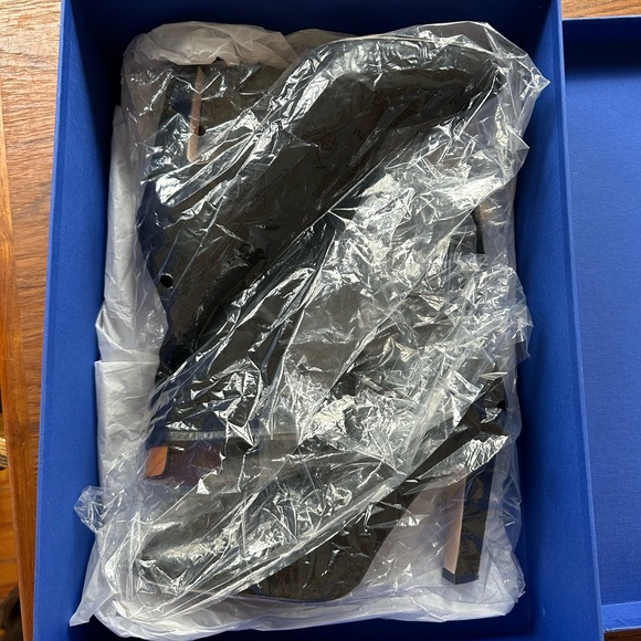 Mid calf Black healed Suede Stuart Weitzman boots - Picture 4 of 7